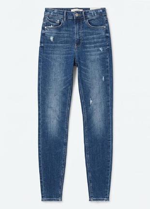 Джинсы женские узкие skinny 42 stradivarius