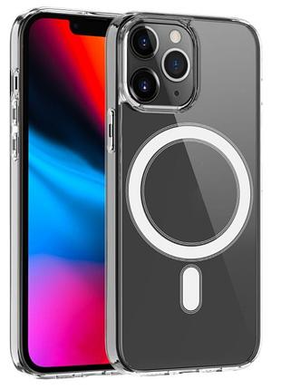 Чохол cosmic acrylic magsafe hq for apple iphone 13 pro max transparent