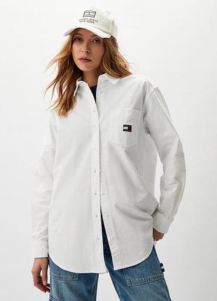 Класна сорочка 100% бавовна tommy hilfiger оригінал