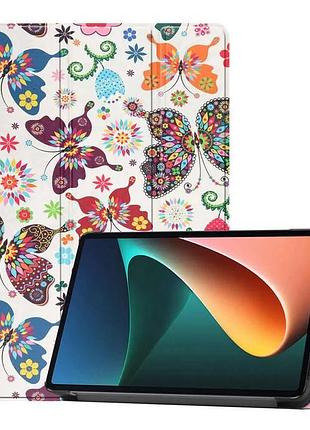 Чохол книжка для планшета xiaomi pad 5 / pad 5 pro метелики