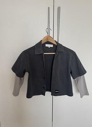 Кофта на хлопчика,сірого кольору zara