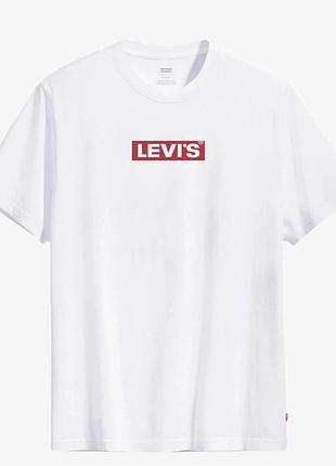 Футболка levis вишитий логотип s standard