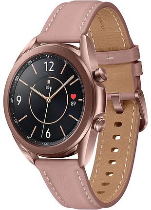 Б/у смарт часы samsung galaxy watch 3 41 мм, оригинал, amoled, gps, bluetooth