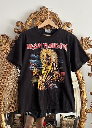 Рок футболка iron maiden мерч