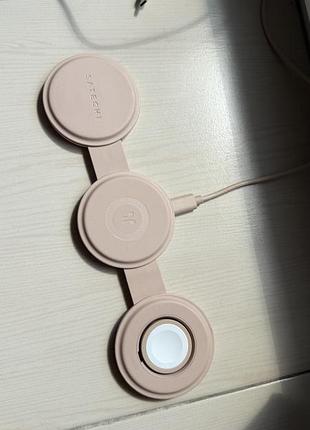 Satechi onthego 3-in-1 wireless charger st-q3c1r