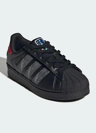 Кросівки superstar led lights comfort closure elastic lace originals ih6388