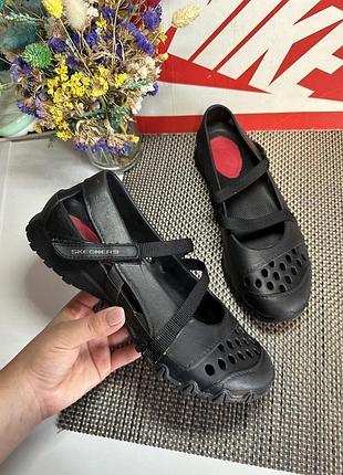 Оригінальні пляжні аквашузи балетки skechers