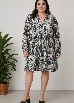 Сукня жіноча h&m сукня в принт ххл