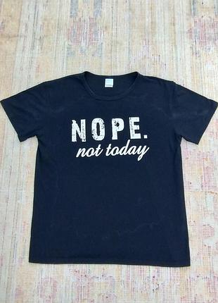 Футболка чоловіча бавовняна nope not today, xl.