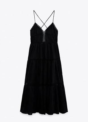 Сукня міді zara