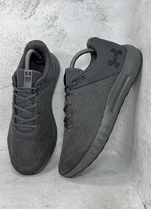 Чоловічі сірі літні кросівки under armour mikro g pursuit