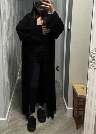 Кардиган длинный