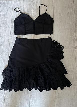 Топ з юбкою zara