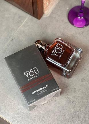 Armani stronger with you powerfully ❤️
