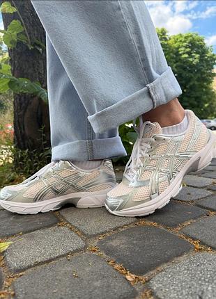 Кросівки жіночі оригінал asics gel-1130 white pure silver 1201b020-100