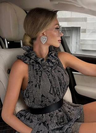 Майка з жабо victor&rolf, р.38