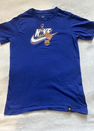 Футболка підліткова nike fc barcelona