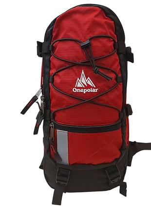 Onepolar g910 red pro — легкий велорюкзак з системою вентиляції 💨 | 15 л | hydration ready | світловідбивні вставки