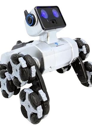 Робот-собака на колесах mechanical dog h29-4 + wifi камера