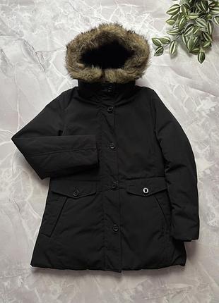 Куртка пуховик пальто uniqlo hybrid down ultra warm short coat
