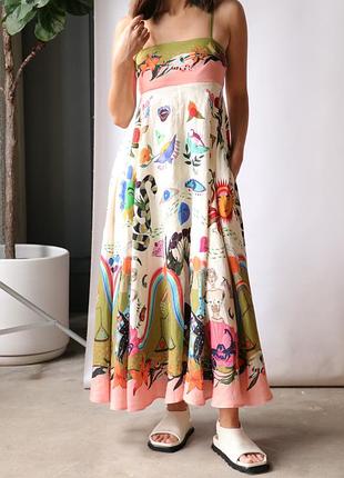 Сукня alémais evergreen sundress s-m