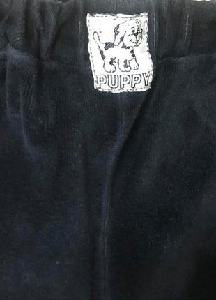 Костюм dopodopo штаны кофта puppy 1-2 года мес рост 80см теплый велюр7 фото