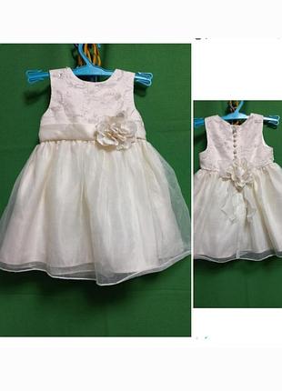 Плаття з вишивкою, перлинами, бісером і трояндами cinderella princess collection вінтаж vintage