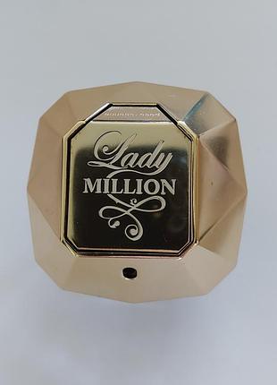 Пустой флакон женского парфюма paco rabbane lady million eau de toilette