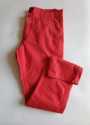 Брюки чинос soho коралловые р. l (32-34)