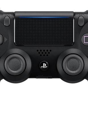 Багатофункціональний джойстик dualshock 4 для sony ps4 v2 чорний bluetooth