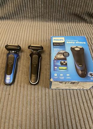 Електро бритви philips series 1000 та braun series 6