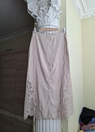 Шикарная юбка в бельевом стиле h&amp;m