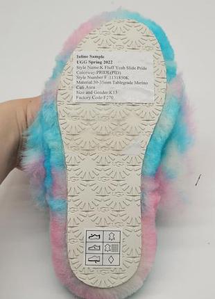 Детские слайды ugg k fluff yeah slide pride 6