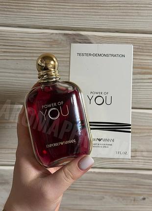 Новинка жіночий giorgio armani power of you 90мл