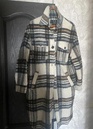 Пальто, bershka,