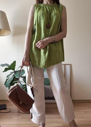 Шелковая блуза made in italy от s&amp;y fashion