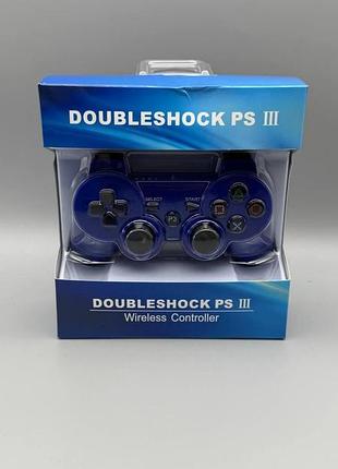 Беспроводной bluetooth джойстик ps3 sony playstation 3 (синій)
