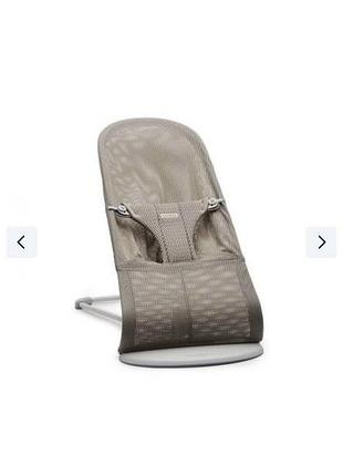 Шезлонг babybjorn bouncer bliss mesh 1027 sand gray