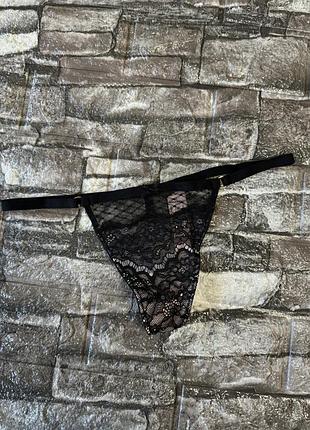 Трусики стрінги люкс серія victoria’s secret оригінал розмір хс