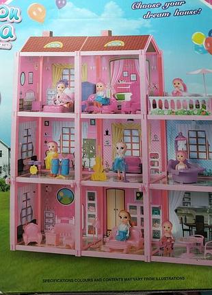 Кукольный дом fashion villa