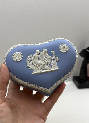 💙 колекційна шкатулка wedgwood jasperware, made in england 👇деталі в описі