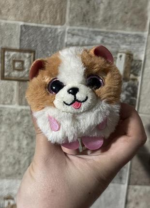 Це м’яка іграшка ty puffies у формі песика з великими блискучими очима