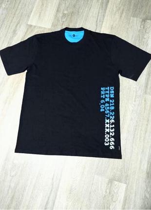 Чоловіча футболка atlantic з принтом, розмір xl-xxl, 100% бавовна.