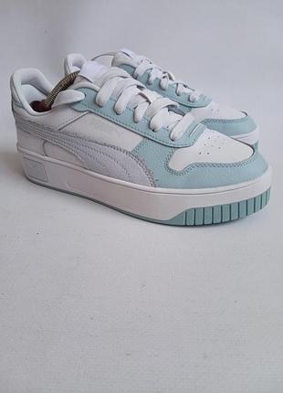 Кожаные кроссовки puma