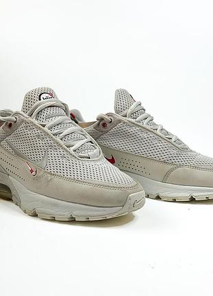 Кросівки nike air max pulse grey red, розмір 42 (26.5 см)
