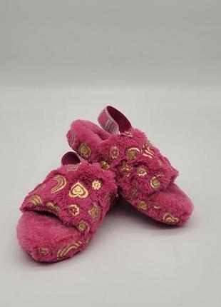 Дитячі слайди ugg k fluff yeah slide love print