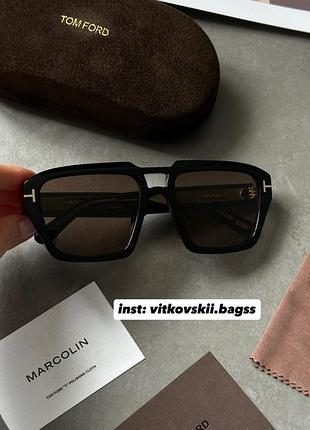 Сонцезахисні окуляри brown/black ft1202 01a😍