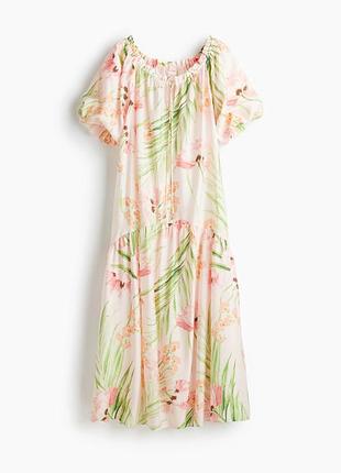 Натуральна легка літня сукня h&m