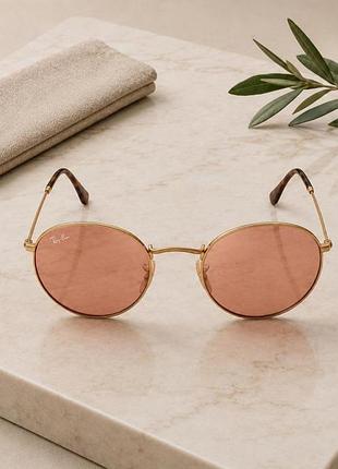 Сонцезахисні окуляри ray-ban rb 3447 round metal 112/z2