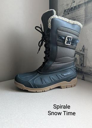 Черевики термочеревики термочоботи spirale snow time (41) жіночі зима/демі легкі